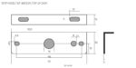Montagesteun t.b.v. S11F4002, SF-6500 - Afbeelding 5