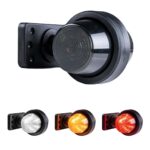 LED breedtelamp set 12-24v | dark |multicolour | korte paal - Afbeelding 2