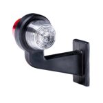 LED breedtelamp set 12-24v | rood-wit | 165mm paal - Afbeelding 2