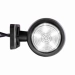 LED breedtelamp set 12-24v | rood-wit | korte paal - Afbeelding 4