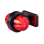 LED breedtelamp set 12-24v | dark |multicolour | korte paal - Afbeelding 7
