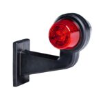 LED breedtelamp set 12-24v | rood-wit | 165mm paal - Afbeelding 9
