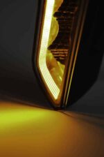 Zwarte aluminium LED-lamp voor bedrijfswagen en zwaar materieel
