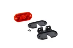 Fristom MV-7500 achtermarkeerlicht rood, transparante behuizing, 0,5m kabel