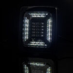 LED mist-achteruitijlicht | black | 12-24v | 100cm kabel - Afbeelding 4