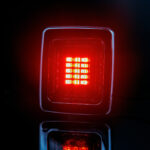 LED mist-achteruitijlicht | chrome | 12-24v | 100cm kabel - Afbeelding 4