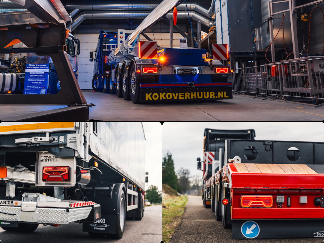 LED-verlichting voor opleggers en zwaar transport