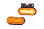 LED zij-markering met knipperlichtfunctie | 12-24v | 50cm. kabel | M10ZK-100A