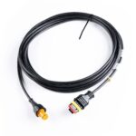 TRALERT top-verlichtingkabel rechts achter met 7-PINs bajonet en 600cm lengte