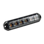 Amber LED warning light SF-2000 series 12/24V with 200cm cable
