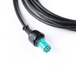 Professional LED vehicle lighting cable, left-hand side with bayonet connector, 600cm