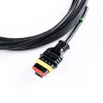 TRALERT lighting cable, left rear, 7-PIN bayonet, 6 metres