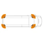 Torche d'angle LED | R65 | Angle du faisceau de 120 degrés | 12-24v | EQ590AR65-EQ590AR65-EQ590AR65-5