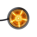 LED Module dark lens | amber | 12-24v | 5m. kabel - Afbeelding 6