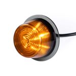 LED Module dark lens | amber | 12-24v | 5m. kabel - Afbeelding 7