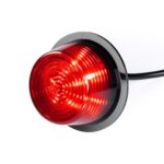 LED Module dark lens | rood | 12-24v | 5m. kabel - Afbeelding 7