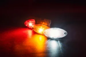 Amber verlichting voor aanhanger