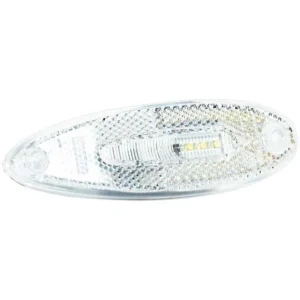 LED markeringslicht wit | 12-36v | 50cm. kabel | MV-1900W-FT-076 B LED-MV-1900W