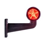 Vue détaillée du cabuchon transparent du feu de gabarit LED TRALERT
