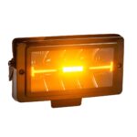 IP69K waterproof LED driving light with black housing