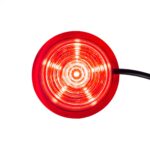 LED Module rood lens | rood | 12-24v | 5m. kabel - Afbeelding 2