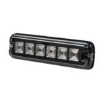 LED R65 Flitser 6-LED blauw 12-24v 200cm kabel - Afbeelding 2