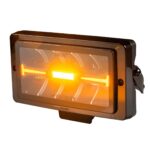 Amber position lights integrated into the Atlas 220+ driving light