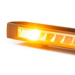 TRALERT LD9-1033RA lightbar met 10 LEDs en flitsfunctie