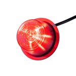 LED Module rood lens | rood | 12-24v | 5m. kabel - Afbeelding 3