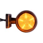 Feu de position arrière TRALERT rouge-orange pour camions et remorques