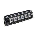 LED R65 Flitser 6-LED blauw 12-24v 200cm kabel - Afbeelding 3
