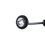 LED markeerlicht amber met R65 flitser 12-24v 200cm kabel - Afbeelding 8