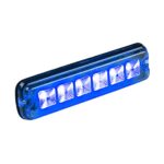 LED R65 Flitser 6-LED blauw 12-24v 200cm kabel - Afbeelding 4