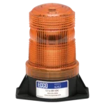 LED R10 zwaailamp amber 10-80v 2-bouts