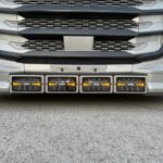 Black Atlas 220+ driving lights with amber position lights 12-24v