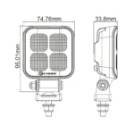 LED R23 werklamp 2929lm | 9-30v | 400cm kabel--WR-1829V-4M-10