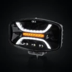 TRALERT OZZ XO 1 witte ovale LED verstraler met flitsfunctie, 8160 lumen