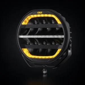 TRALERT OZZ XR3 P9 zwarte LED-verstraler met waarschuwingslicht voor vrachtwagen