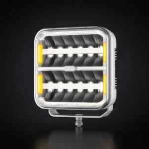 TRALERT OZZ SQUARE 9" witte LED verstraler voor vrachtwagen