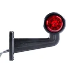 LED breedtelamp set 12-24v | rood-wit | 195mm paal - Afbeelding 10