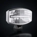 TRALERT LED verstraler 1000 lumen met dagrijverlichting, zwarte behuizing, studiofoto