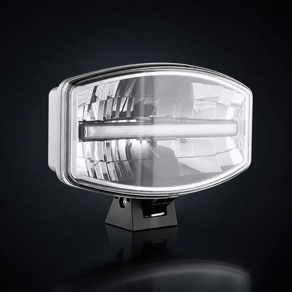 DL245-ai-05257249-0-1.webp TRALERT LED verstraler 1000 lumen met dagrijverlichting, zwarte behuizing, studiofoto