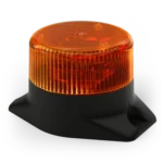LED R10 zwaailamp amber 12-80v 3-boutsmontage
