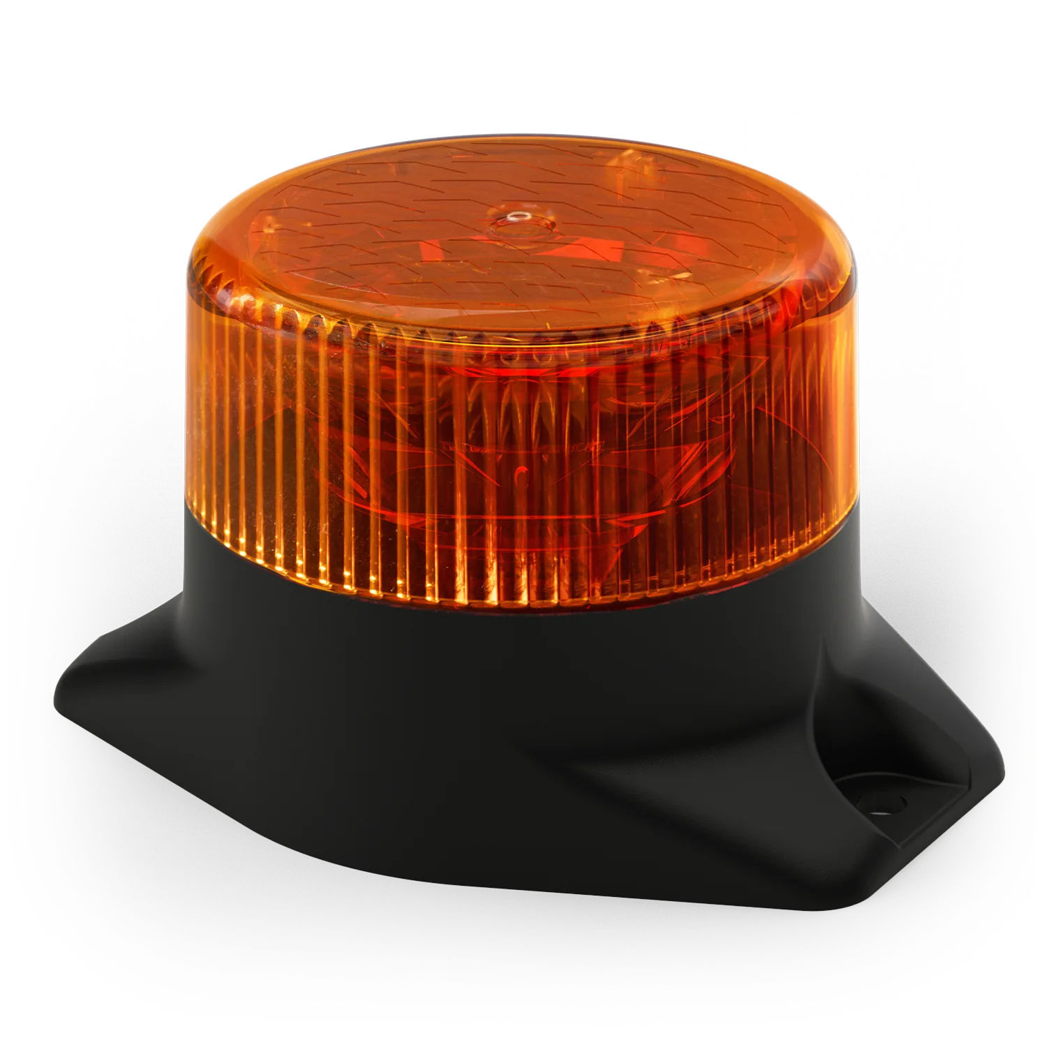 EB6362A LED R10 zwaailamp amber 12-80v 3-boutsmontage - Afbeelding 1
