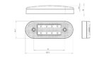 LED ADR markeerlicht wit 12-24v 22cm kabel - Afbeelding 6