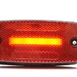 WAŚ 1135 rood LED ADR markeerlicht 12-24v, artikelnr MV-7900R met reflector