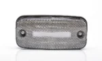 WAŚ 1136 wit LED markeringslicht met reflector voor aanhanger en bedrijfswagen