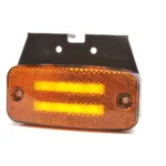 WAŚ 1138 LED ADR markeerlicht amber 12-24v, artikelnummer MV-7950A met reflector