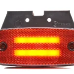 WAŚ 1139 LED ADR markeerlicht rood 12-24v, artikelnummer MV-7950R met reflector