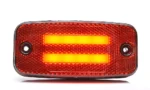WAŚ 1139 LED markeerlicht rood met CE, ECE-R10 en ADR certificering